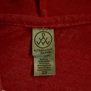 Alternative Apparel Vibrant Red Tee XS